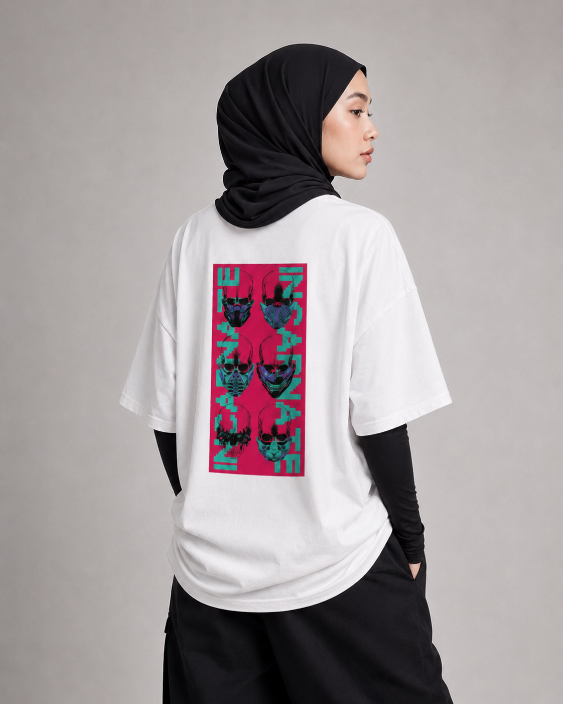 MASKS — INCARNATE / インカーネイト | Oversized Tshirt